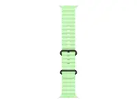 Apple | 49mm Neon Green Ocean Band - Black Titanium Finish