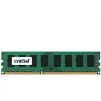 Crucial 8 GB, DDR3, 1600 MHz, PC/server, Registered No, ECC No