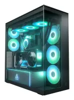 ARCTIC Xtender VG Black (Mirror Glass) Midi Tower Must – pilt 20