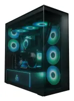 ARCTIC Xtender VG Black (Tinted Glass) Midi Tower Must – pilt 25