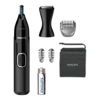 Philips 5000 series Nose trimmer series 5000 NT5650/16 Nina-, kõrva- ja kulmukarvade täppispiirel – pilt 2