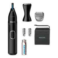 Philips 5000 series Nose trimmer series 5000 NT5650/16 Nina-, kõrva- ja kulmukarvade täppispiirel – pilt 5