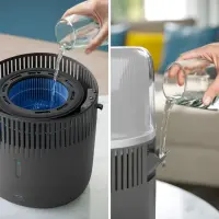 Philips 5000 series HU5710/03 õhuniisuti Ultrahelilained 4,5 l Hõbe 14,1 W – pilt 4