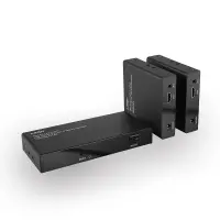 Lindy 38385 AV-pikendus AV saatja ja vastuvõtja Must