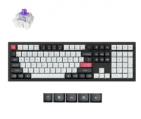 KEYBOARD WRL Q6 HE RGB/CARBON BLACK Q6H-M1 KEYCHRON