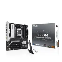 Mainboard|ASUS|AMD B850|SAM5|Micro-ATX|Memory DDR5|Memory slots 4|3xPCI-Express 4.0 16x|1xPCI-Express 5.0 16x|3xM.2|1xHDMI|1xDisplayPort|5xUSB 2.0|2xUSB 3.2|2xUSB-C|1xRJ45|3xAudio port|B850MMAXGAMINGWIFI