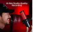 HyperX QuadCast 2 - USB Microphone (Black) Must Taskuhäälingu mikrofon – pilt 11