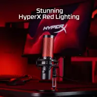 HyperX QuadCast 2 - USB Microphone (Black) Must Taskuhäälingu mikrofon – pilt 12