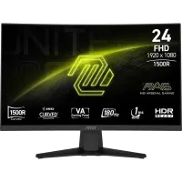 MSI MAG 244C PC lamekuvar 59,9 cm (23.6") 1920 x 1080 pikslit Full HD LCD Must – pilt 7