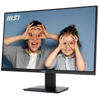 MSI Pro MP273U PC lamekuvar 68,6 cm (27") 3840 x 2160 pikslit 4K Ultra HD Must – pilt 5