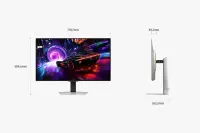 Samsung S32FG810SU PC lamekuvar 81,3 cm (32") 2160 x 3840 pikslit 4K Ultra HD OLED-ekraan Hõbe – pilt 24