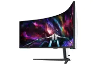 Samsung G95NC PC lamekuvar 144,8 cm (57") 7680 x 2160 pikslit Dual UHD LED Must, Valge – pilt 21