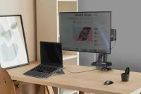 DESK MOUNT ACC ORGANIZER/BLACK A35-B ONKRON – pilt 10