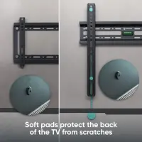 TV SET ACC WALL MOUNT /32-65"/BLACK FM2-B ONKRON