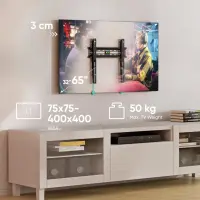 TV SET ACC WALL MOUNT /32-65"/BLACK FM2-B ONKRON – pilt 2
