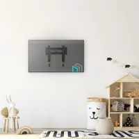 TV SET ACC WALL MOUNT /17-43"/BLACK TM4-B ONKRON