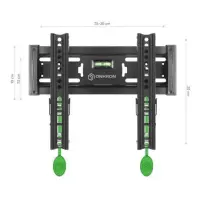 TV SET ACC WALL MOUNT /17-43"/BLACK TM4-B ONKRON – pilt 9
