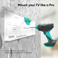TV SET ACC WALL MOUNT /35-65"/BLACK FM5-B ONKRON