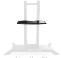 TV SET ACC SHELF MOBILE STAND/BLACK APT1881-B ONKRON