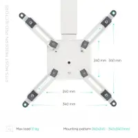 PROJECTOR ACC MOUNT/WHITE K5A-W ONKRON – pilt 4