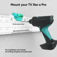 TV SET ACC WALL MOUNT /43-85"/BLACK FM6-B ONKRON