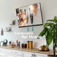 TV SET ACC WALL MOUNT /32-70"/BLACK/WHITE TM5-BW ONKRON – pilt 3