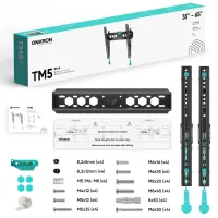 TV SET ACC WALL MOUNT /32-70"/BLACK TM5-B ONKRON – pilt 8