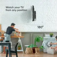 TV SET ACC WALL MOUNT /32-65"/BLACK M4R-B ONKRON – pilt 7