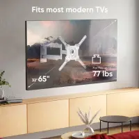 TV SET ACC WALL MOUNT /32-65"/WHITE M4-W ONKRON – pilt 5