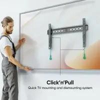 TV SET ACC WALL MOUNT /43-85"/BLACK TM6-B ONKRON – pilt 2