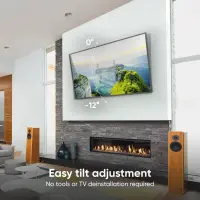 TV SET ACC WALL MOUNT /43-85"/BLACK TM6-B ONKRON – pilt 6