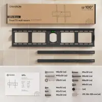 TV SET ACC WALL MOUNT/55-100"/BLACK UF4-B ONKRON – pilt 7