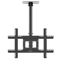 TV SET ACC CEILING MOUNT/32-80" BLACK N1L-B ONKRON