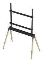 TV SET ACC FLOOR STAND 55-86"/BLK/WOOD TVS-86F-01-BK GEMBIRD – pilt 5