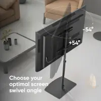 TV SET ACC FLOOR STAND /30-60"/BLACK TS5065-B ONKRON – pilt 10