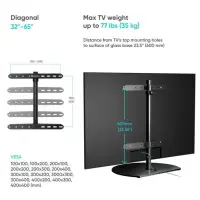 TV SET ACC DESKTOP STAND/32-65" BLACK PT2-B ONKRON – pilt 2