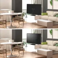 TV SET ACC DESKTOP STAND/32-65" BLACK PT2-B ONKRON – pilt 3