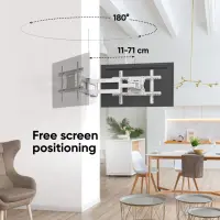 TV SET ACC WALL MOUNT/40-75"/WHITE M7L-W ONKRON