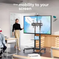 TV SET ACC MOBILE STAND/32-75"/BLACK TS1571-B ONKRON – pilt 3