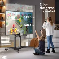 TV SET ACC MOBILE STAND/32-75"/BLACK TS1571-B ONKRON – pilt 6
