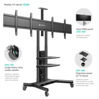 TV SET ACC DUAL VESA PANEL/ADV1881-B ONKRON – pilt 9