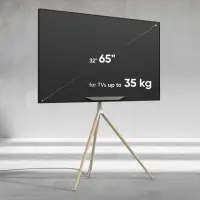 TV SET ACC FLOOR STAND /32-65"/WHITE TS1220-W ONKRON – pilt 9