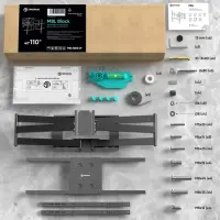 TV SET ACC WALL MOUNT/42-110"/BLACK M8L-B ONKRON – pilt 4