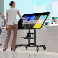 TV SET ACC MOBILE STAND/32-70"/BLACK TS1350-B ONKRON – pilt 3