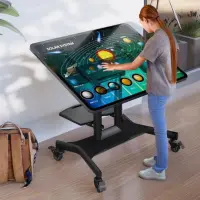TV SET ACC MOBILE STAND/32-70"/BLACK TS1350-B ONKRON – pilt 8