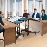 TV SET ACC MOBILE STAND/32-70"/BLACK TS1350-B ONKRON – pilt 10