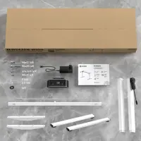DESK FRAME MOTORISED/WHITE WDF221E-W ONKRON – pilt 6