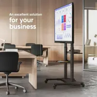TV SET ACC MOBILE STAND/40-80"/BLACK TS2771-B ONKRON – pilt 2