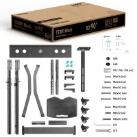 TV SET ACC MOBILE STAND/50-90"/BLACK TS1891-B ONKRON – pilt 6