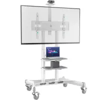 TV SET ACC MOBILE STAND/50-86"/WHITE TS1881-W ONKRON – pilt 8
